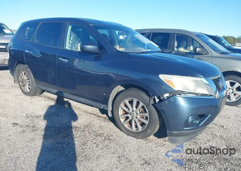 2014 Nissan Pathfinder S z USA, uszkodzony, nr VIN 5N1AR2MN8EC651969
